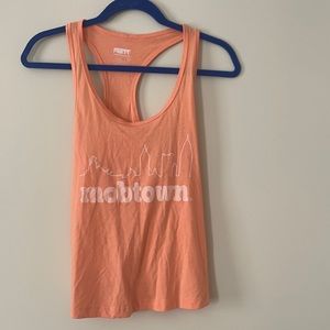 Orange Tank Top
